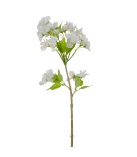 RAMA FLORES BLANCO PVC JARDÍN 40 CM