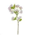 RAMA FLORES ROSA-BLANCO PVC JARDÍN 40 CM