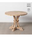 MESA COMEDOR BLANCO ROZADO 100 X 100 X 76 CM