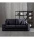 SOFÁ 3 PLAZAS GRIS OSCURO TEJIDO SALÓN 230 X 93 X 97 CM