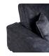 SOFÁ 3 PLAZAS GRIS OSCURO TEJIDO SALÓN 230 X 93 X 97 CM
