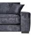 SOFÁ 3 PLAZAS GRIS OSCURO TEJIDO SALÓN 230 X 93 X 97 CM