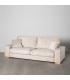 SOFÁ 4 PLAZAS BEIGE TEJIDO SALÓN 266 X 93 X 97 CM