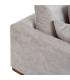 SOFÁ 2 PLAZAS BEIGE TEJIDO SALÓN 190 X 120 X 91 CM