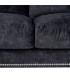 SOFÁ 3 PLAZAS GRIS OSCURO TEJIDO SALÓN 228 X 97 X 100 CM