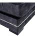 SOFÁ CHAISE LONGUE GRIS OSCURO TEJIDO 114 X 155 X 92 CM