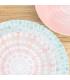 PLATO HONDO ROSA PORCELANA COCINA 20,50 X 20,50 X 4,50 CM