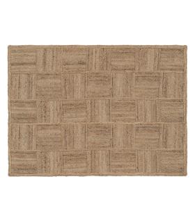 ALFOMBRA NATURAL YUTE DECORACIÓN 290 X 200 CM