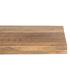 MESA COMEDOR NATURAL-NEGRO MADERA-HIERRO 240 X 100 X 79 CM