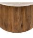 MESA CENTRO NATURAL-CREMA MÁRMOL/MADERA 76 X 76 X 45 CM