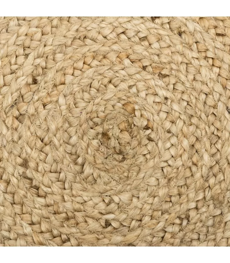 Natural Carpet Jute Decor 180 x 180 x 1 cm