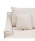 SOFÁ CHAISE LONGUE BEIGE TEJIDO SALÓN 190 X 165 X 95 CM