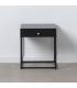 MESITA NEGRO ACERO 43 X 41 X 50 CM