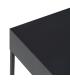 MESITA NEGRO ACERO 43 X 41 X 50 CM