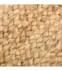 Decoração de juta de tapete natural 200 x 200 x 1 cm