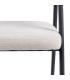 SILLA CREMA TEJIDO-METAL SALÓN 56 X 60 X 81 CM