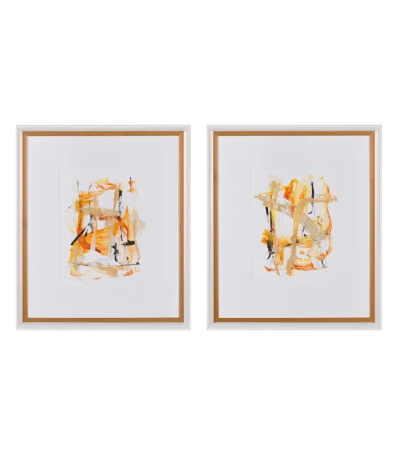 CUADRO PINTURA ABSTRACTO 2/M MADERA 50 X 60 CM
