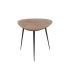 S/3 MESA CENTRO NATURAL MADERA-METAL 86 X 81 X 43 CM