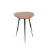 S/3 MESA CENTRO NATURAL MADERA-METAL 86 X 81 X 43 CM