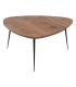 S/3 MESA CENTRO NATURAL MADERA-METAL 86 X 81 X 43 CM