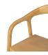SILLA NATURAL MADERA DE OLMO SALÓN 55 X 60 X 77 CM