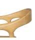 SILLA NATURAL MADERA DE OLMO SALÓN 55 X 60 X 77 CM
