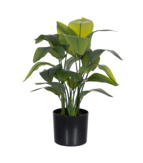 PLANTA STRELITZIA VERDE ARTIFICIAL 40 X 30 X 70 CM