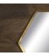 ESPEJO MARRÓN MADERA DE MANGO DECORACIÓN 90 X 3 X 90 CM