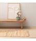 ALFOMBRA NATURAL YUTE ALTEA DECORACIÓN 70 X 170 CM