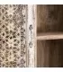 Madeira de madeira branca de orissa de aparador 187 x 45 x 100 cm