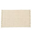 ALFOMBRA CREMA YUTE ALTEA DECORACIÓN 160 X 230 CM