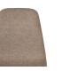 SILLA TAUPE TEJIDO-METAL SALÓN 43 X 52 X 87 CM