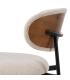 SILLA CREMA TEJIDO-METAL SALÓN 50 X 54 X 73,50 CM