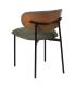 SILLA VERDE TEJIDO-METAL SALÓN 50 X 54 X 73,50 CM