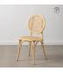 SILLA NATURAL MADERA DE OLMO SALÓN 44,50 X 41,50 X 89 CM