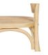 SILLA NATURAL MADERA DE OLMO SALÓN 44,50 X 41,50 X 89 CM