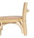 SILLA NATURAL MADERA DE OLMO SALÓN 45 X 42 X 86 CM