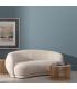 SOFÁ BEIGE TEJIDO SALÓN 191 X 93 X 75 CM
