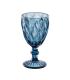 COPA AZUL CRISTAL DECORACIÓN 9 X 9 X 17 CM