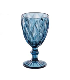 COPA AZUL CRISTAL DECORACIÓN 9 X 9 X 17 CM