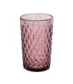 VASO ROSA CRISTAL DECORACIÓN 8 X 8 X 12,50 CM