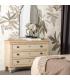 CÓMODA NATURAL-CREMA MADERA 119,50 X 44,50 X 84 CM