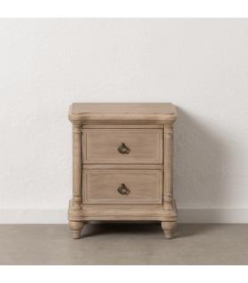 MESITA NATURAL MADERA 48 X 38 X 56 CM