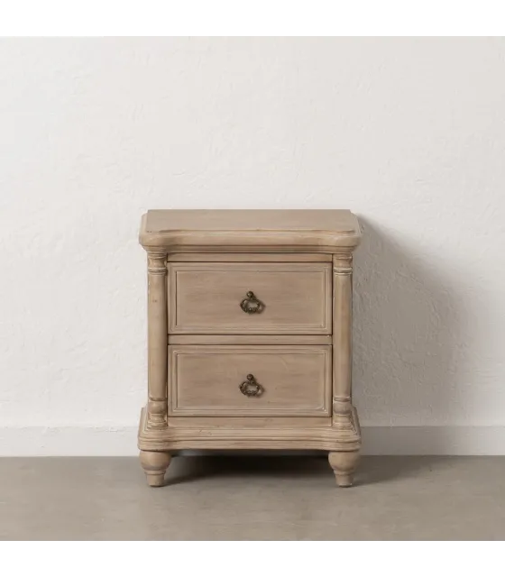 MESITA NATURAL MADERA 48 X 38 X 56 CM