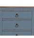 MESITA AZUL MADERA 50 X 38 X 72 CM