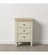 MESITA BEIGE MADERA 45 X 35 X 65 CM