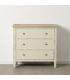 CÓMODA BEIGE MADERA 90 X 42 X 85 CM