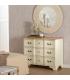 CÓMODA NATURAL-CREMA MADERA 100 X 45 X 80 CM
