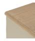 MESITA CREMA MADERA 48 X 36 X 61 CM