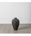 JARRÓN GRIS TERRACOTA DECORACIÓN 38 X 38 X 60 CM